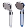 Fashion 3 Spray setting High Pressure Water Saving Ionic Filtration Shower head with PP Cotton