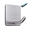No Grill Bathroom Office Kitchen Wall Mount Self Adhesive Sticky Stainless Steel Hooks