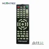 XF-402 tv lcd led dvd vcd remote control with rubber accumulates light for Russia market
