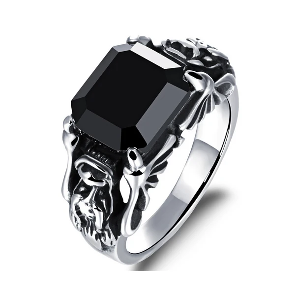 

European and American Popular Sell Cool Style Retro stainless steel Rings Design For Men's