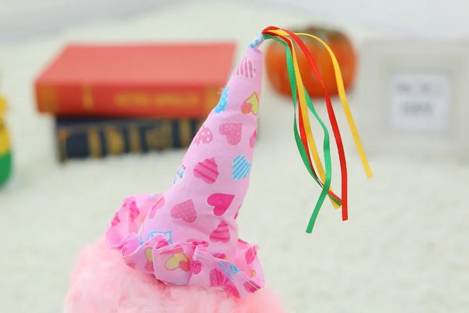 birthday cake plush dog toy