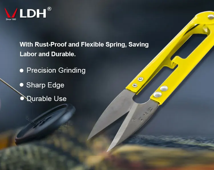 Sewing Tool Plastic Textile Yarn Cutters Thread Snips Clipper Scissors