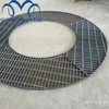 custom ring shape stainless steel sidewalk grate/steel driveway grates grating