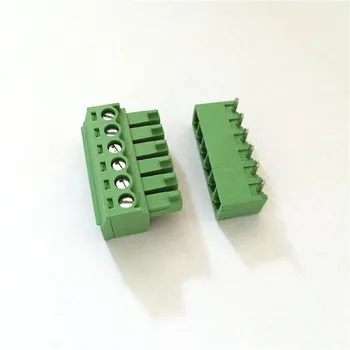 Equivalent Green Phoenix Contact Connector 3.81mm Pitch Male Female Pcb