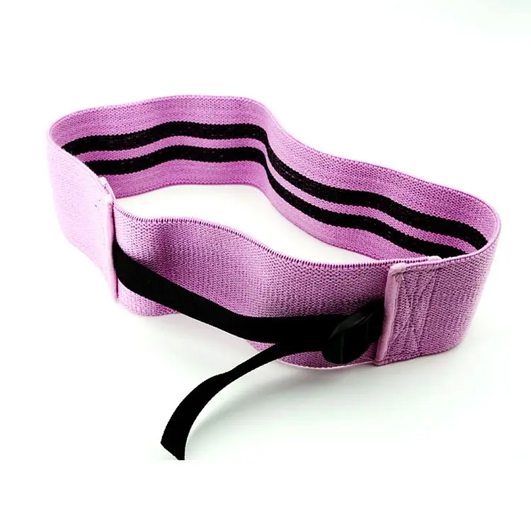 

Custom Logo Gym Thick Heavy Hip Band Adjustable Fabric Hip Resistance Loop Band, Black,blue,red