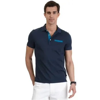 Plain Single Jersey Polo T Shirt With Fake Pocket - Buy Fake Pocket ...