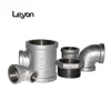 Galvanized or Black plumbing pipe fitting components white plumbing pipe fitting