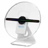 30cm Portable Mini 3D Hologram LED fan, 3D display,Handheld,wall mounted,desk standing.