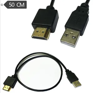 HDMI Charging Cable USB 2.0 to HDMI Male Connectors