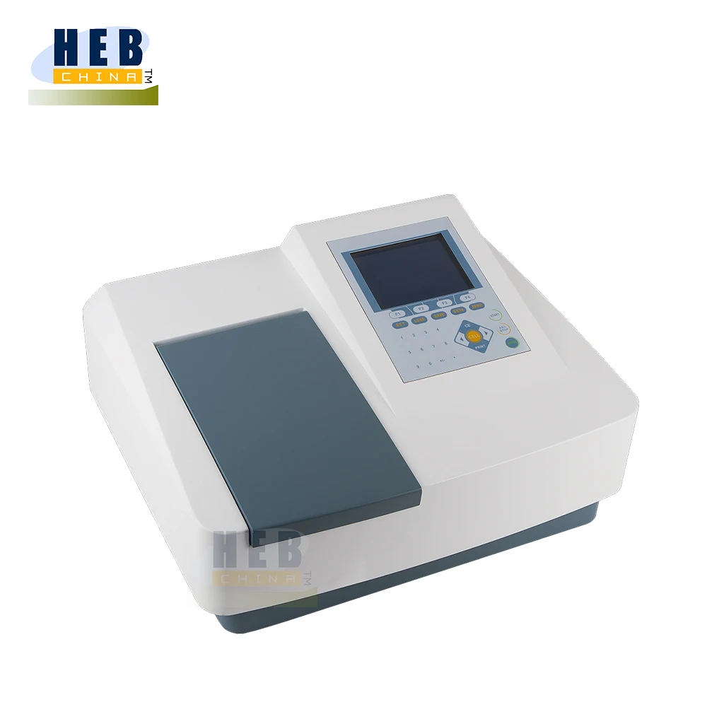 Lolicucte Visible Spectrometer Spectrophotometer Portable Visible Optical Spectrometer Spectrophotometer 50-1020nm Tungsten Lamp Lab Equipment Shipping from US 