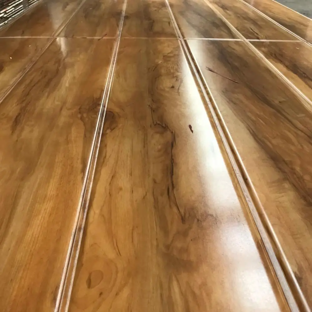 high gloss waterproof vinyl flooring