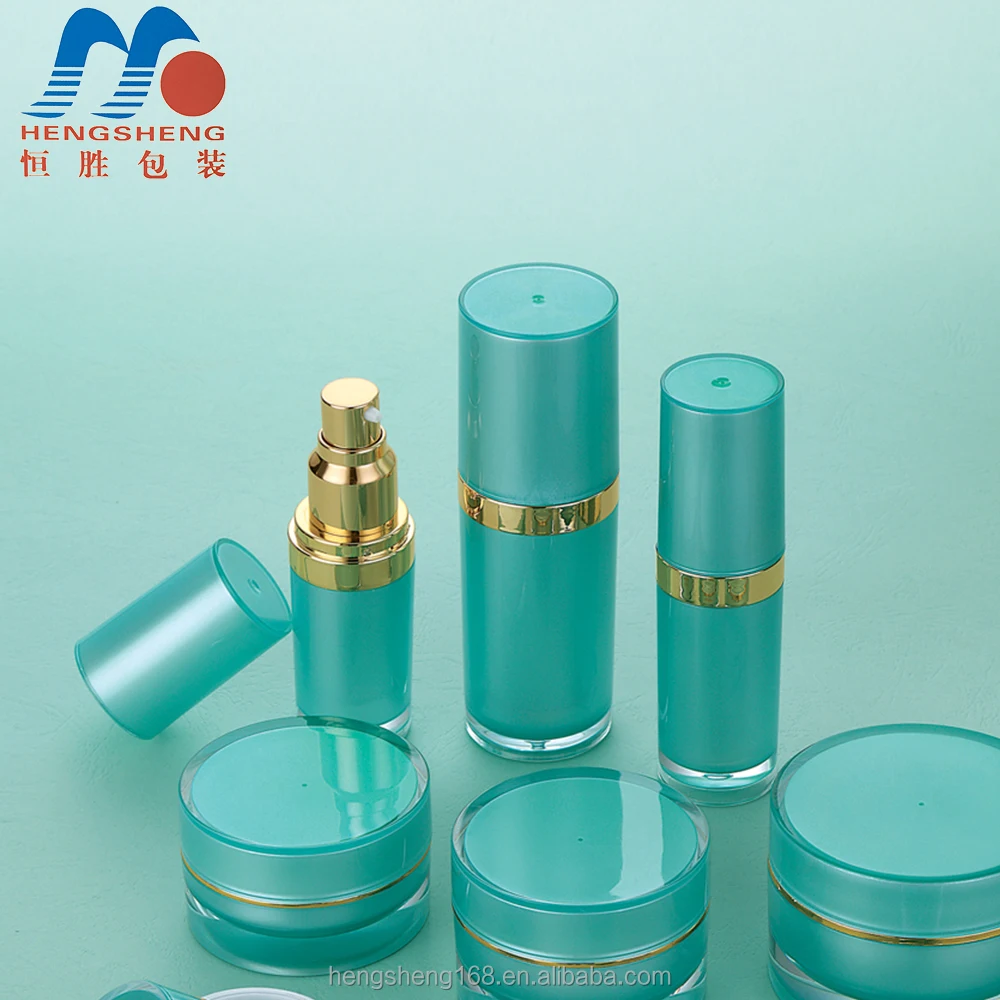 
Hengsheng manufacturer supply clear crystal plastic acrylic 20ml 30ml 60ml cosmetic lotion spray bottle 