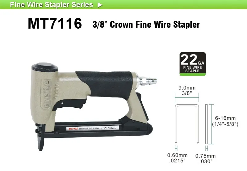 Guangdong Meite Mechanical Mt7116 Picture Frame Stapler For Picture
