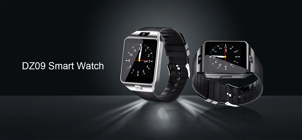 New Fashion Blue tooth Smart Watch DZ09 Smartwatch Support SIM TF Card Camera For  Samsung Huawei Xiaomi Android Phone