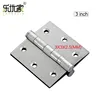 3 inch silent ball bearing small door hinges stainless steel wooden door hinge