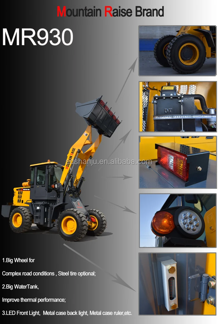 China Manufacturer Front End Loader 
