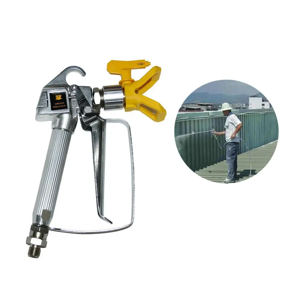 
High Pressure Airless Paint Spray Gun Airless Spray Parts Airless Spray Equipment Hand Paint Sprayer Latex Paint Gun PG-1314 