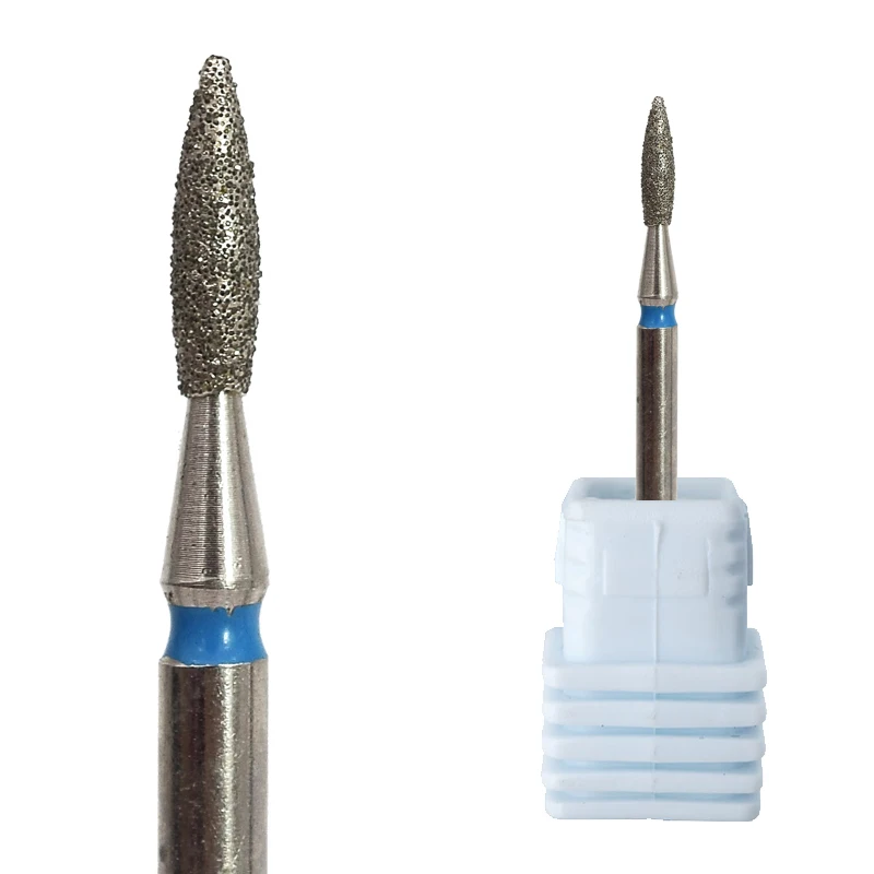 

2019 Most Popular Diamond Nail Drill Bit Professional Nail Kit 3/32, Silver