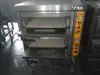Commercial bakery equipment electric pizza Oven , Debao 2 deck pizza oven with ceramic stone