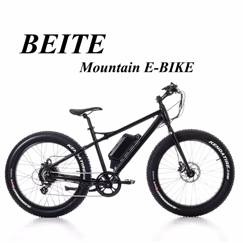 Electric fat bike with Tektro hydraulic brake, big power ebike