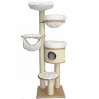 

Wood Pet Cat Tree/ Modern Luxury Large Cat Tree