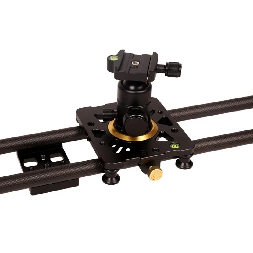 

CT66 x 120 High quality camera dolly track, Carbon Fiber Camera/Phone Track Dolly Rail Slider, Black