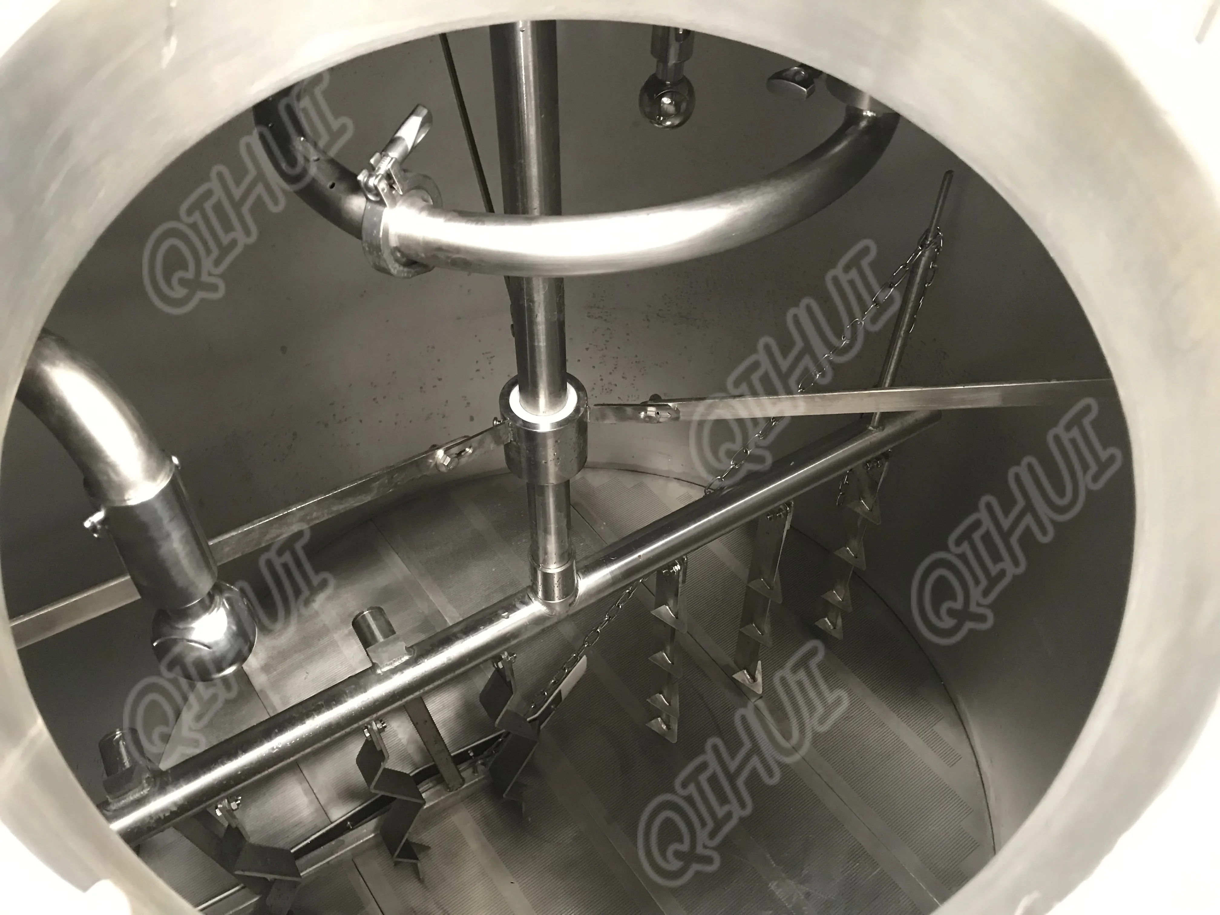500L Beer Brewery equipment Cooling Jacketed Conical Fermenter