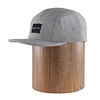 waterproof woolen 5 panel hat one size custom