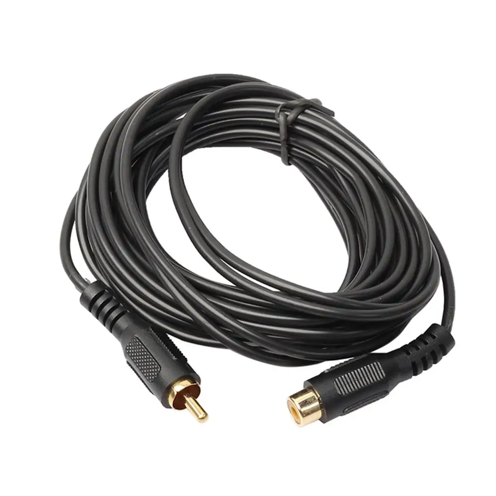 

1.8m/4.5cm/7.6cm RCA Male to Single RCA Female Single Phono Audio Composite Extension Cable For DVD Players TVs