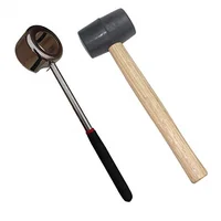 

The set of stainless steel coconut opener tool with wooden mallet Durable Coconut Opener tool with wooden mallet