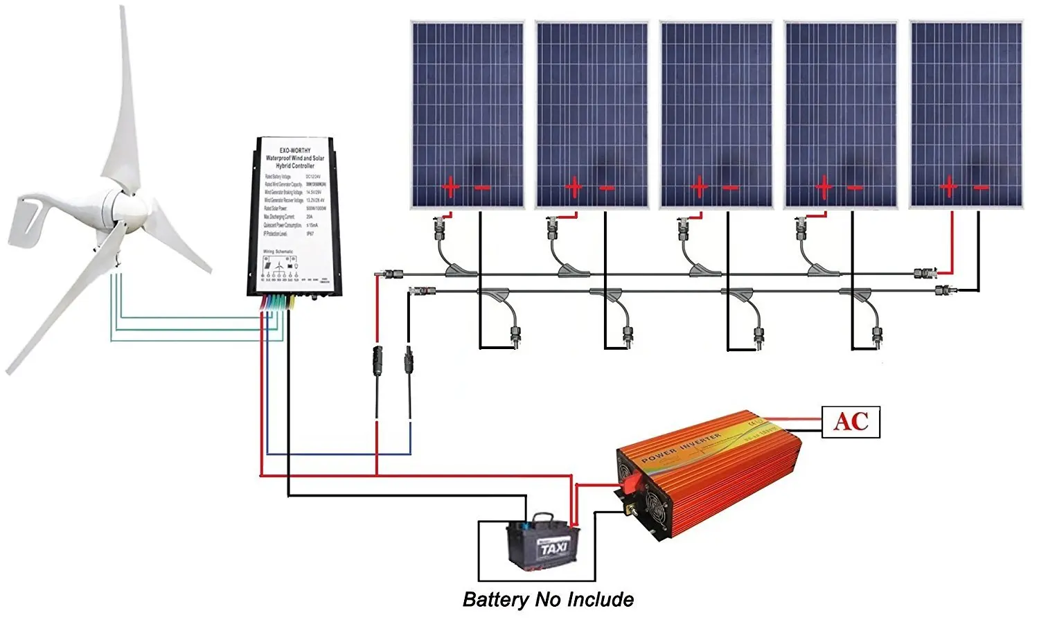 система питания от солнечных батарей