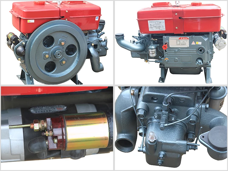 single cylinder 40hp diesel engine