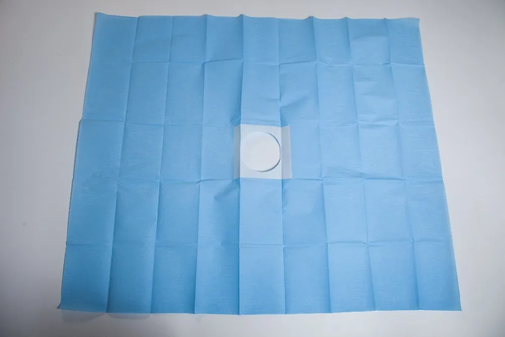 Round Hole Sterile Fenestrated Towel Drape With Adhesive Buy