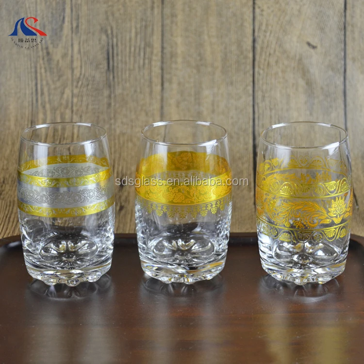 Unique Design Beautiful Drinking Glasses 9oz Colored Drinking Glasses Sets Buy Colored