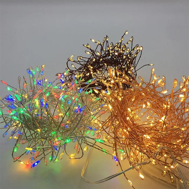 3m 150led firecrackers copper wire string light camping string