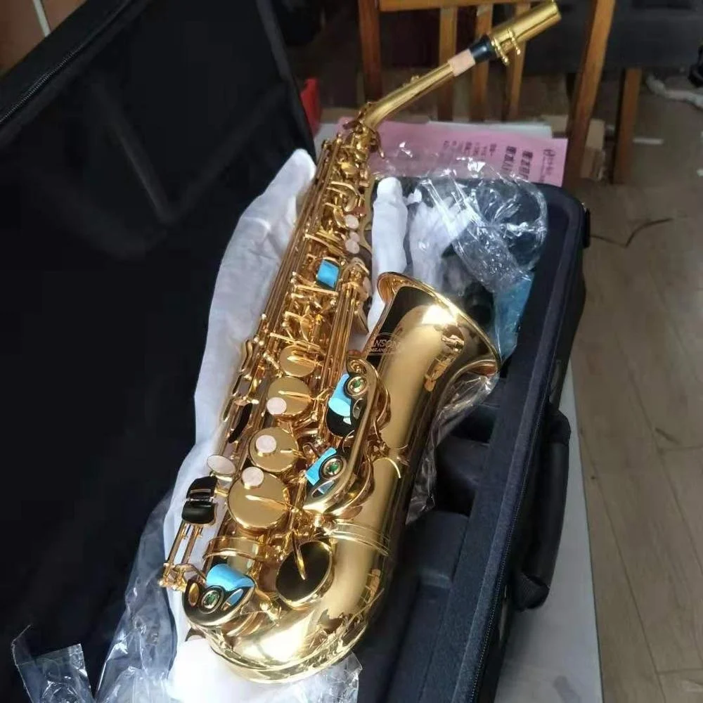 

professional Saxophone alto Eb, Gold lacqurer