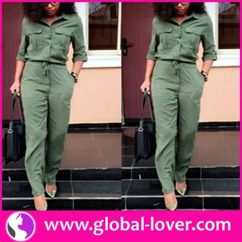 green one piece jumpsuit