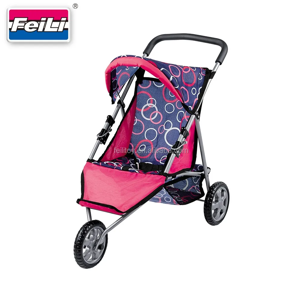 3 wheel doll stroller