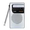 Best Reception cheap small portable am fm two way radio with speaker and Headphone Socket for walking and running
