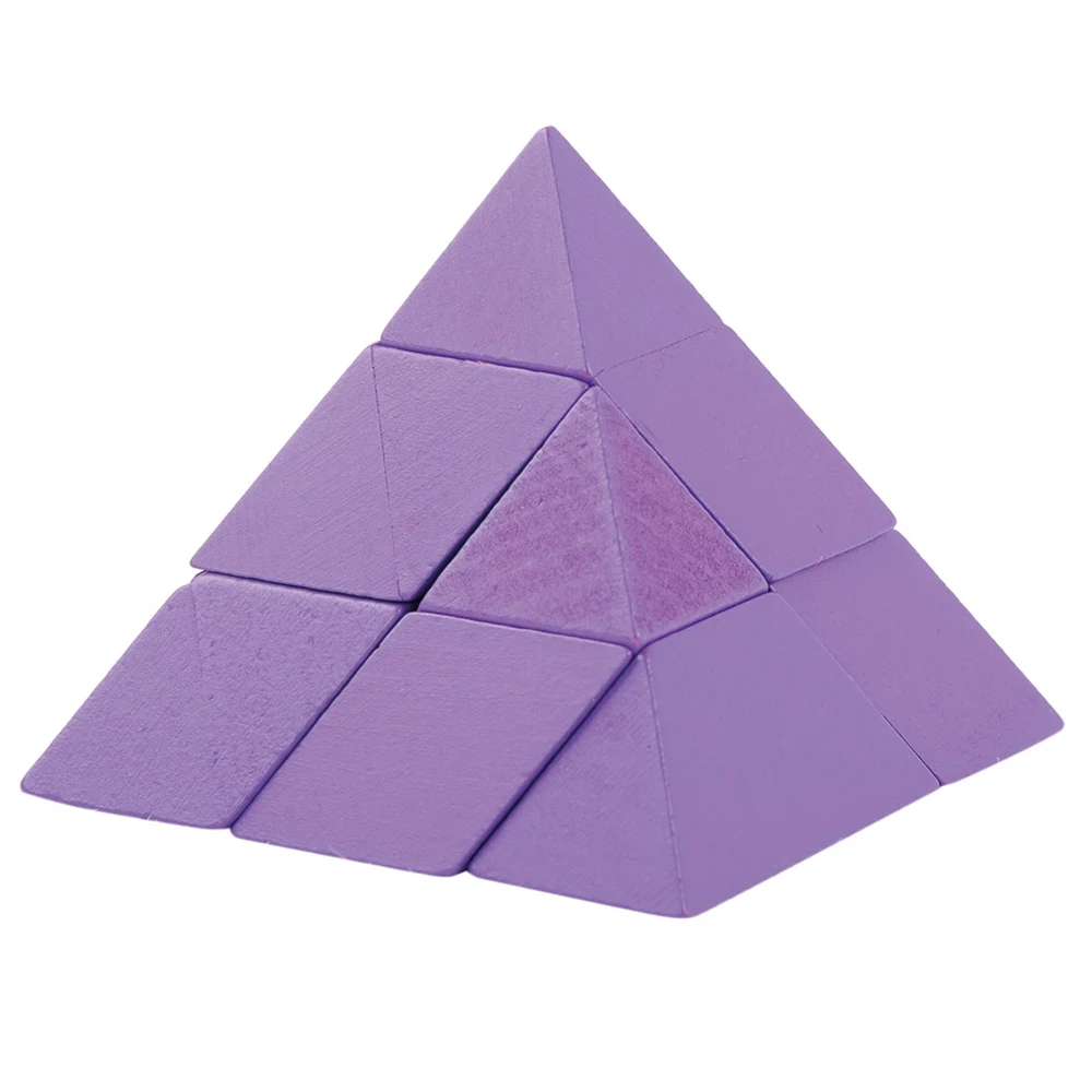 Classical IQ Brain Teaser Puzzle Wooden Pyramid Kong Ming Lu Ban Lock Educational Toy For Kids