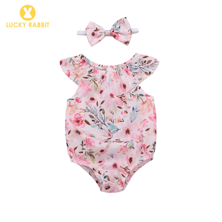 

Clothing For Babies Fancy Funky Baby Trendy Stylish Toddler Infant Clothes Floral Wholesale Baby Bubble Romper Cotton