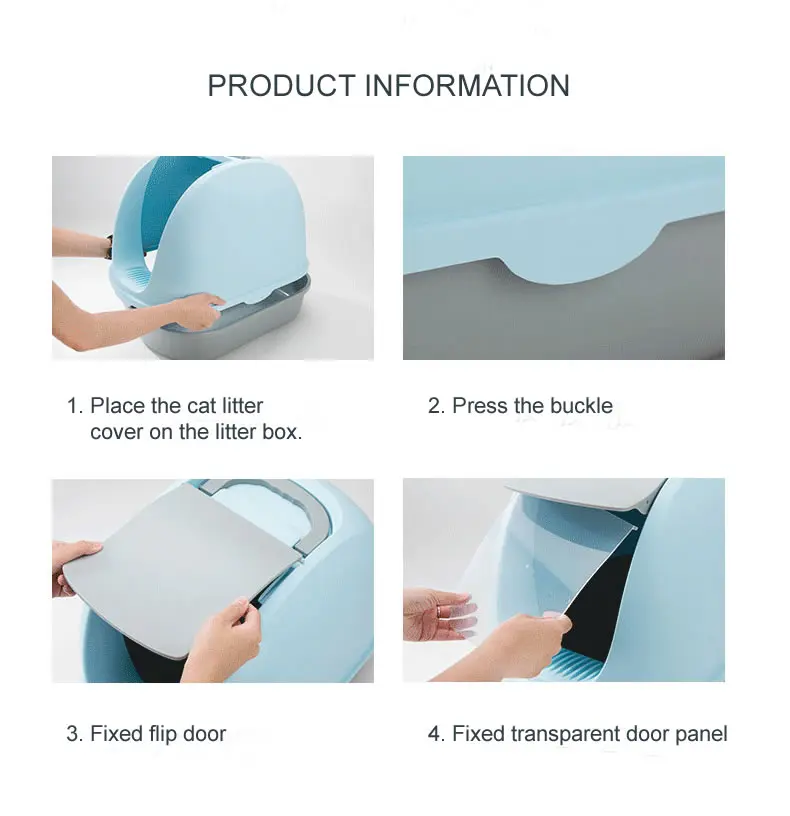 Self Cleaning Cat Litter Tray With Lid Buy Cat Litter Tray Xxl