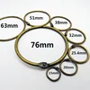 Iron Book Ring Antique Bronze 76 MM Loose Leaf Binder Ring for Binding