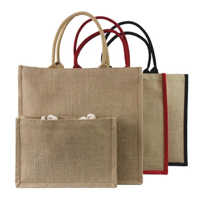 Fashion And Environmental Custom Jute Shopping Bags Buy Jute Bags