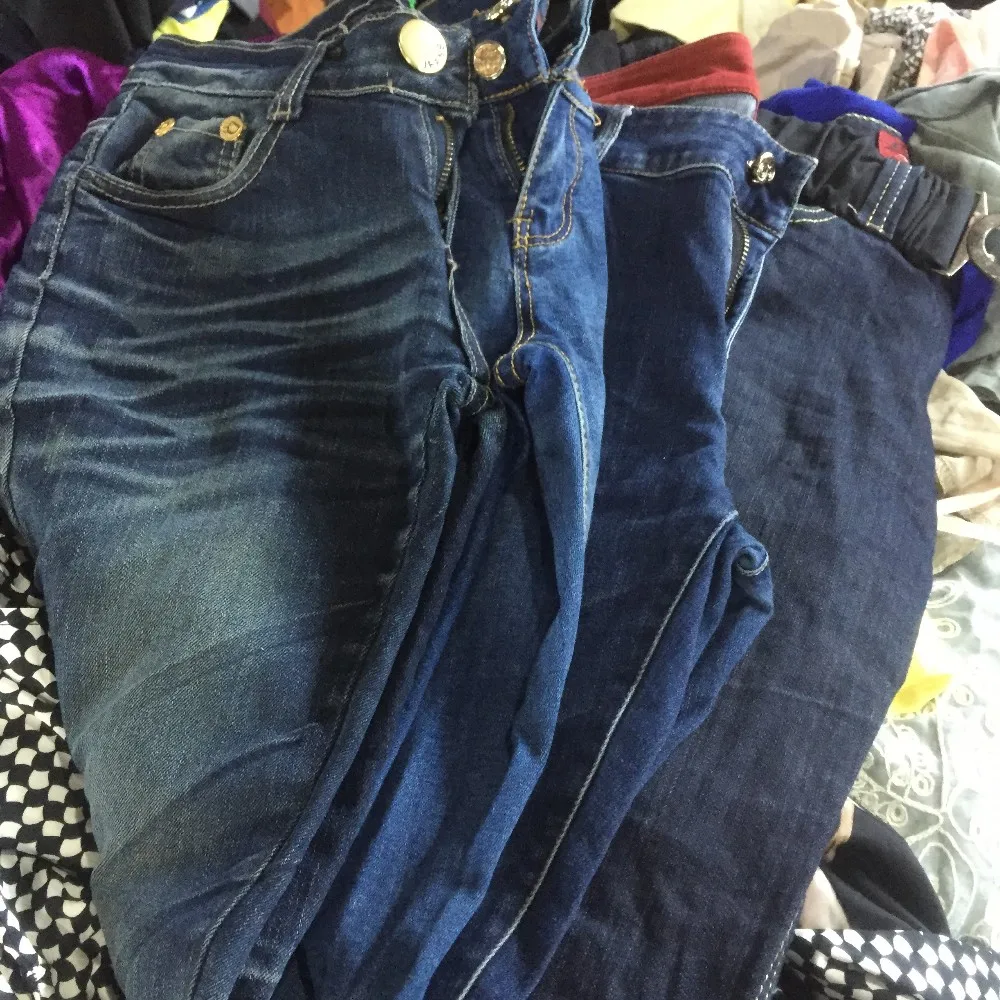 韩国风格牛仔裤裤子二手服装分类旧衣服出售