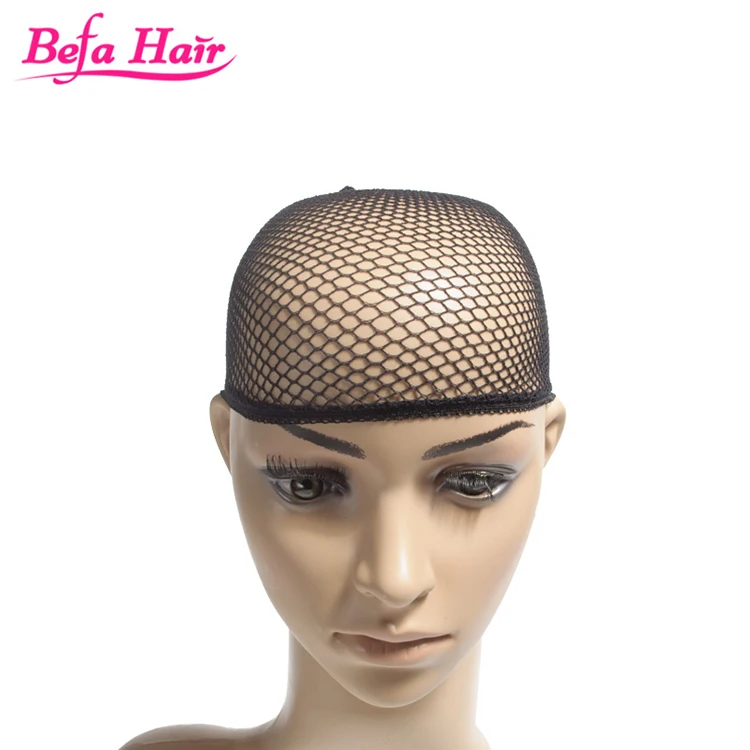 

Wholesale Price Breathable Lace Wig Caps For Making Wigs Natural Black Color Net Wig Cap, N/a