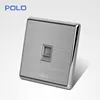 2015 X7 dedicated family waterproof Single Tel socket/ Single lan socket