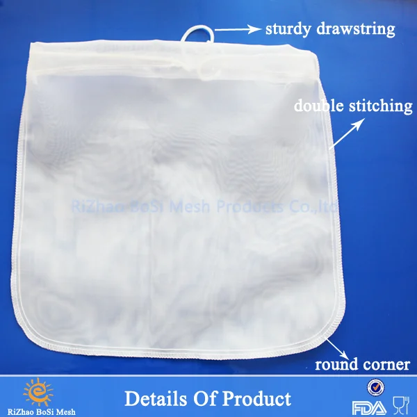 Details Of Nylon Nut Milk Bag-Bosi Mesh
