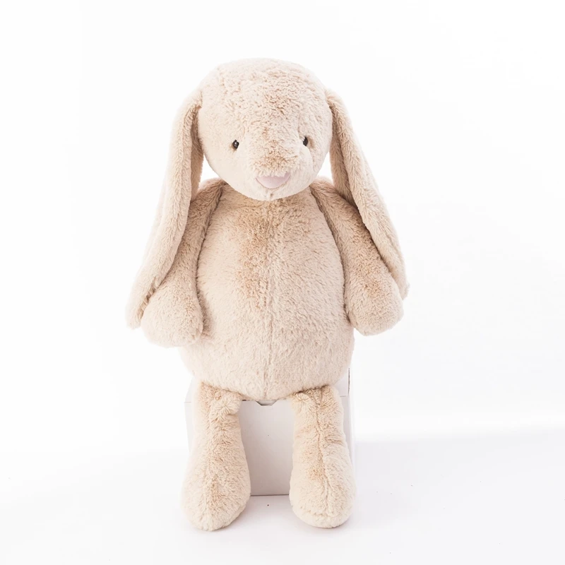 plush grey bunny