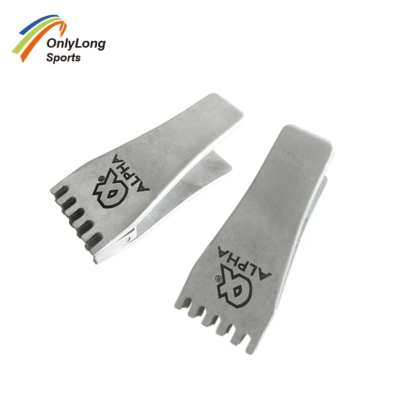 

ALPHA Stringing machine Accessories tools for racket strings fly clamp, Silver
